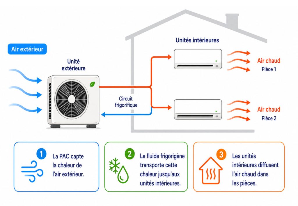 La pompe à chaleur Air-Air